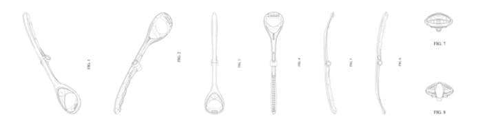 TODAY’S PATENT – BACK SHAVER HANDLE