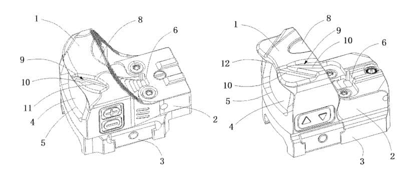 Today’s Patent – Impact-Resistant Red Dot Sight And Gun
