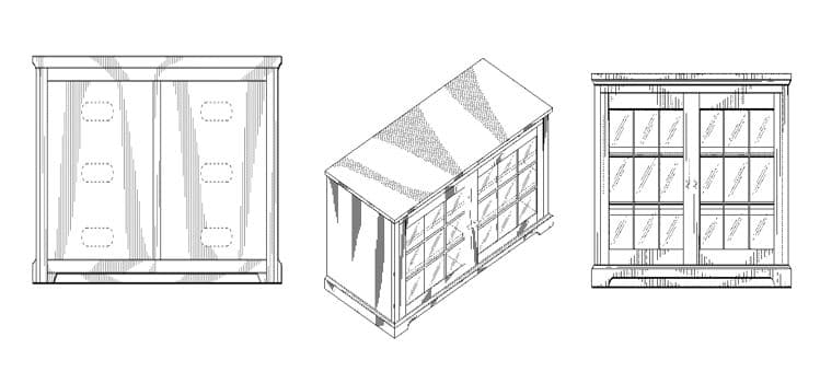 TODAY’S PATENT – AUDIO VIDEO SHELVING UNIT