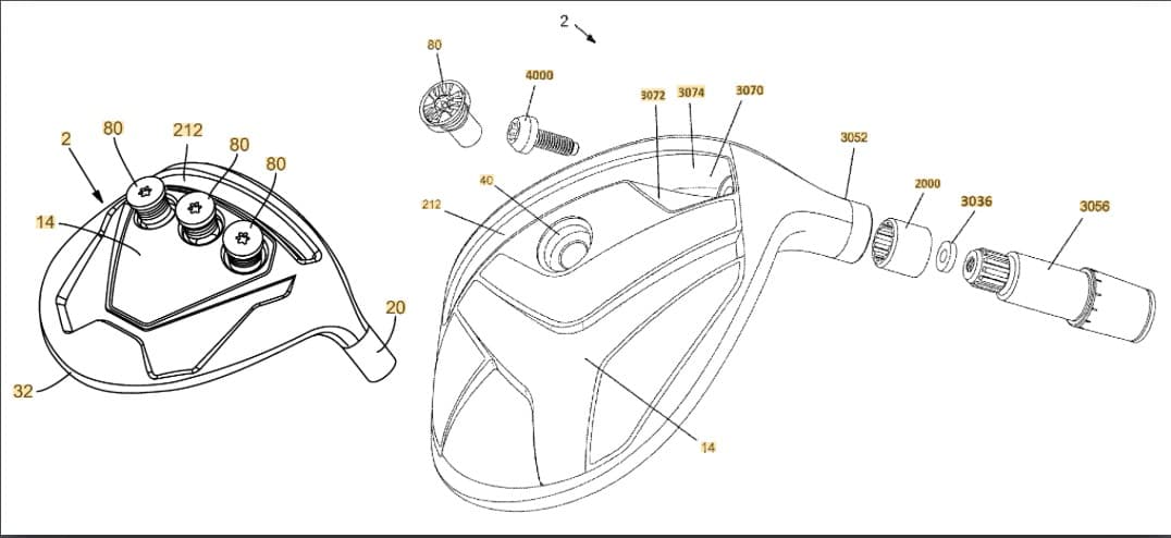 TODAY’S PATENT – GOLF CLUB