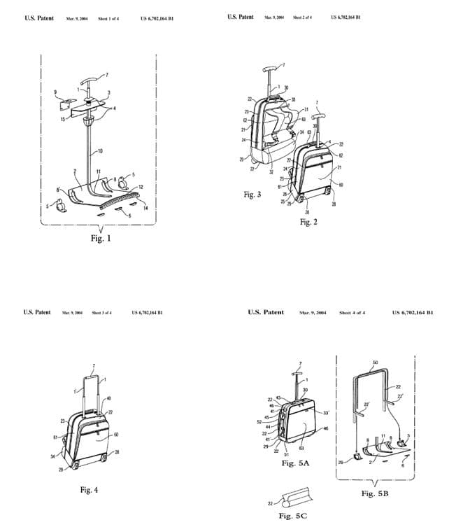 TODAY’S PATENT – RUCKSACK WITH INTEGRATED ROLLING AND TRACTION SYSTEM
