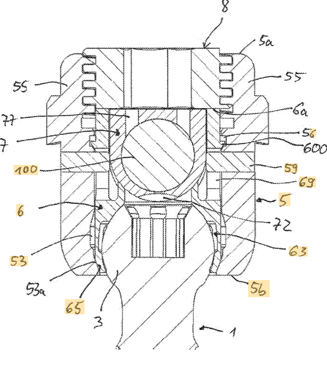 TODAY’S PATENT – BONE ANCHORING DEVICE