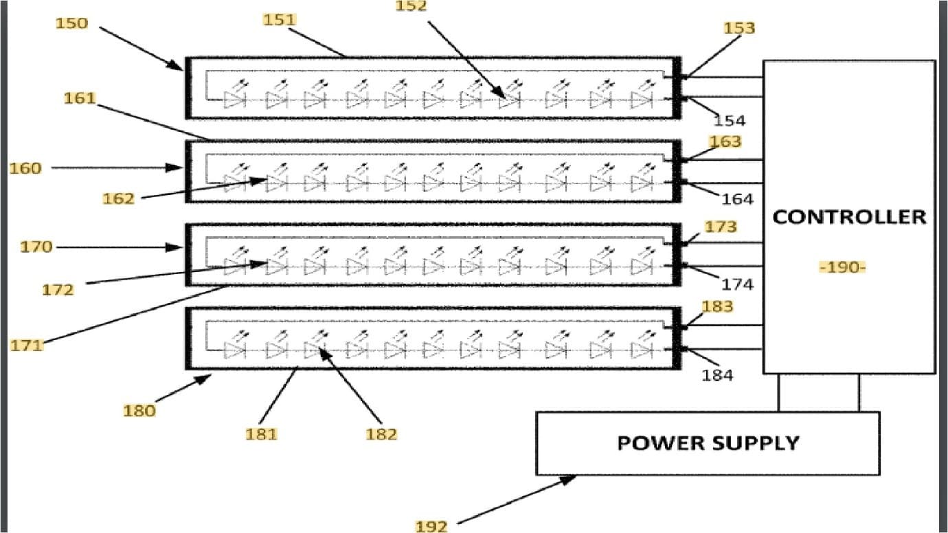 TODAY’S PATENT – LED LAMP ARRAY FOR THE INSECT TRAP