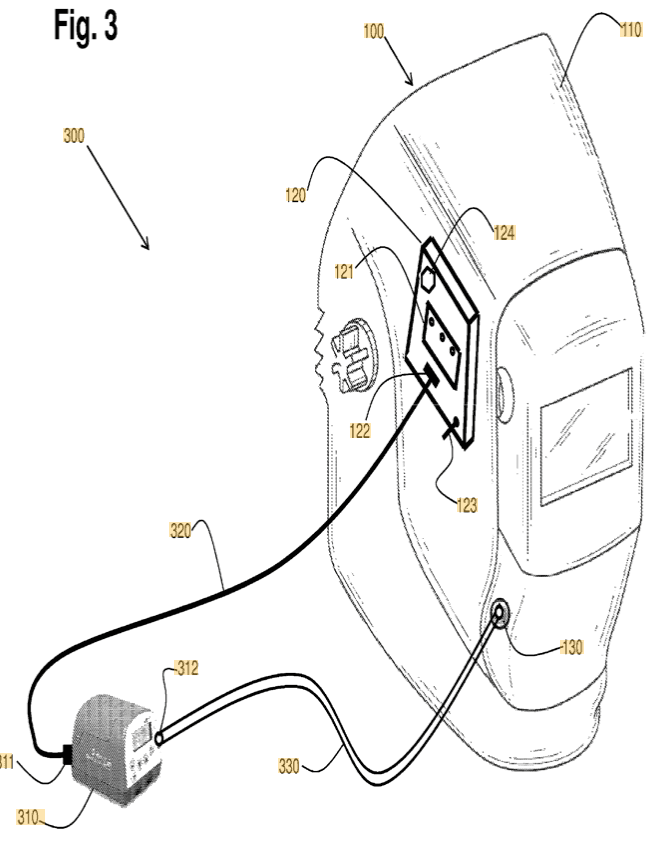 TODAY’S PATENT – WELDING HELMET CONFIGURATION PROVIDING REAL-TIME FUME EXPOSURE WARNING CAPABILITY