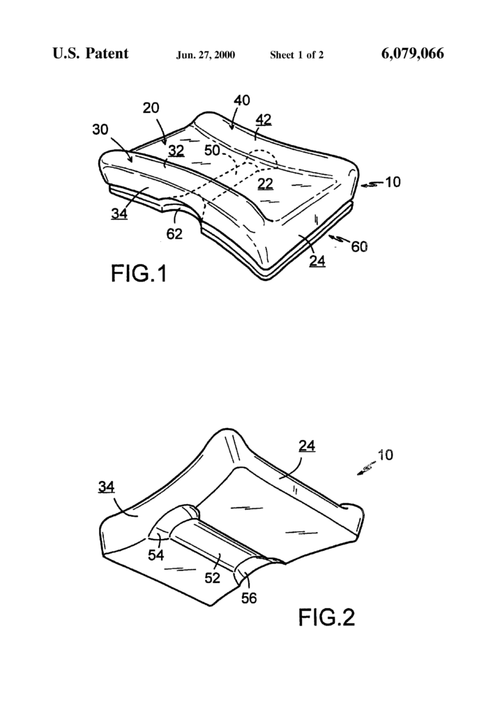 TODAY’S PATENT PILLOW Patent Blog