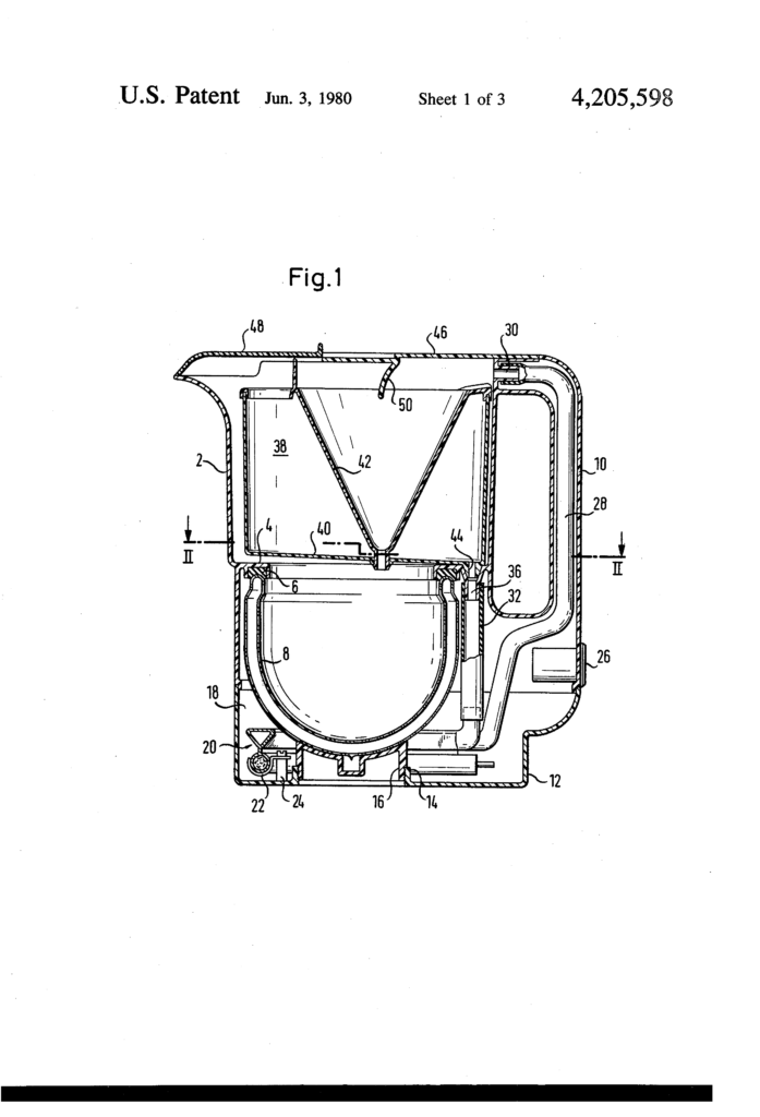 TODAY’S PATENT ELECTRIC COFFEE MAKER Patent Blog