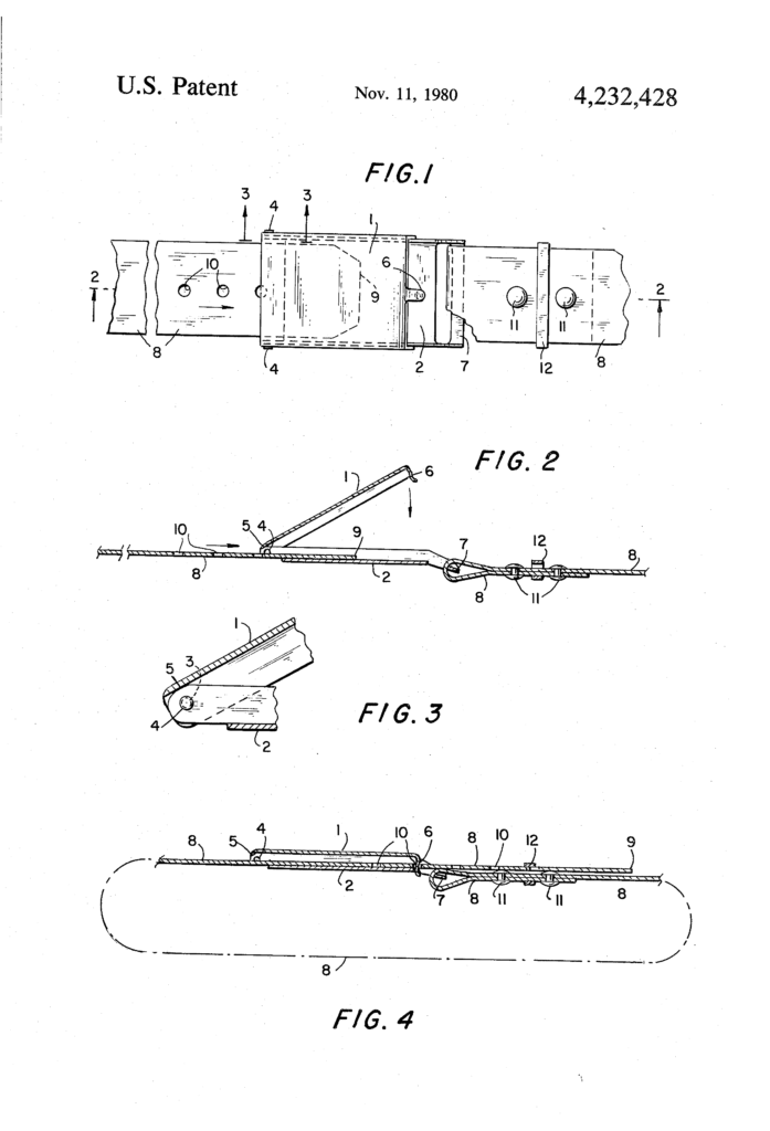 TODAY’S PATENT BELT BUCKLE Patent Blog