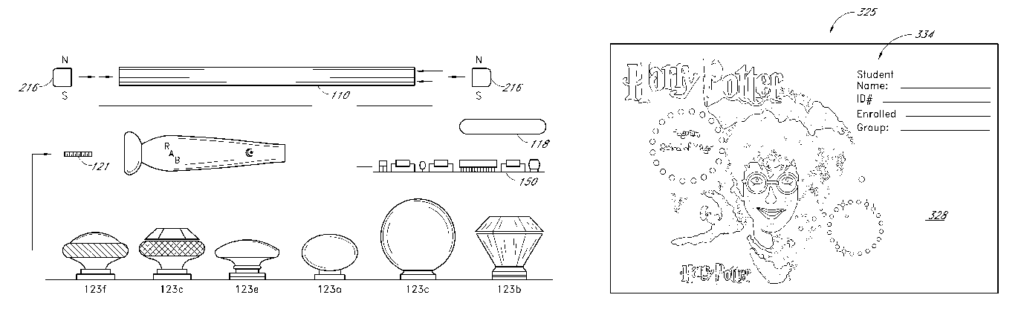 TODAY'S PATENT - WIRELESS INTERACTIVE GAME HAVING BOTH PHYSICAL AND VIRTUAL ELEMENTS