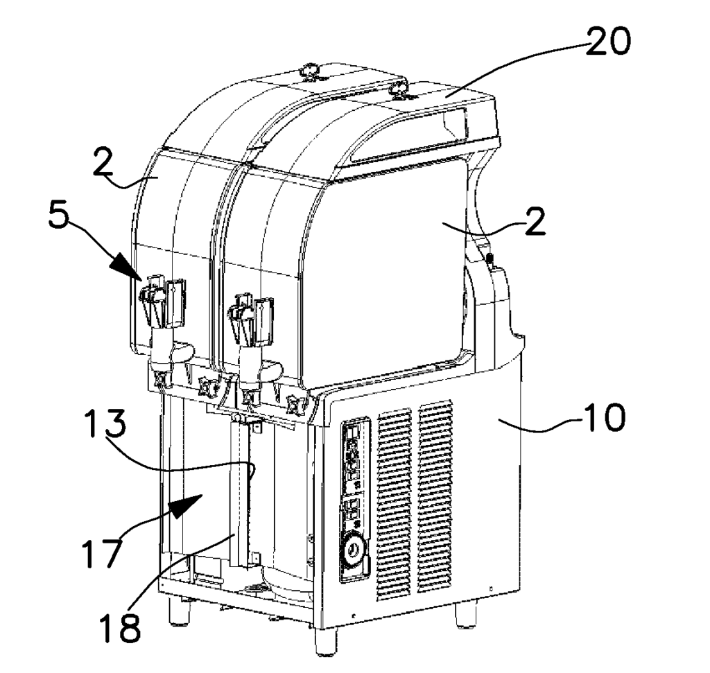 TODAY'S PATENT - APPARATUS FOR PREPARING AND DISPENSING FOOD PRODUCTS