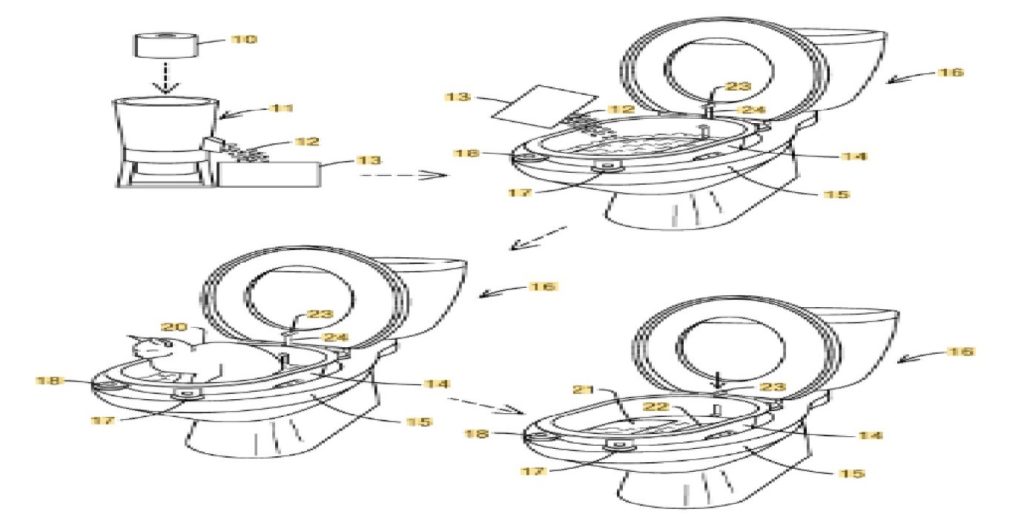 TODAY'S PATENT - CAT LITTER PROCESS