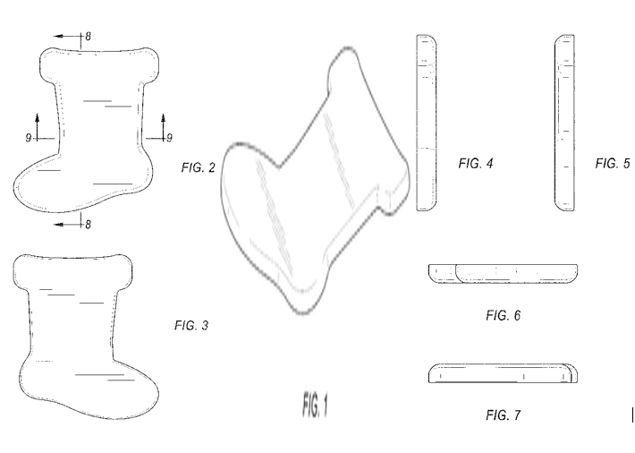 TODAY’S PATENT: STOCKING-SHAPED FOODSTUFF