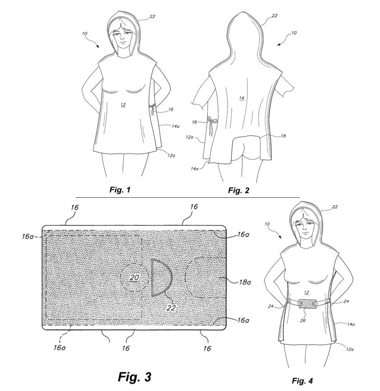 TODAY’S PATENT - BATHING PONCHO