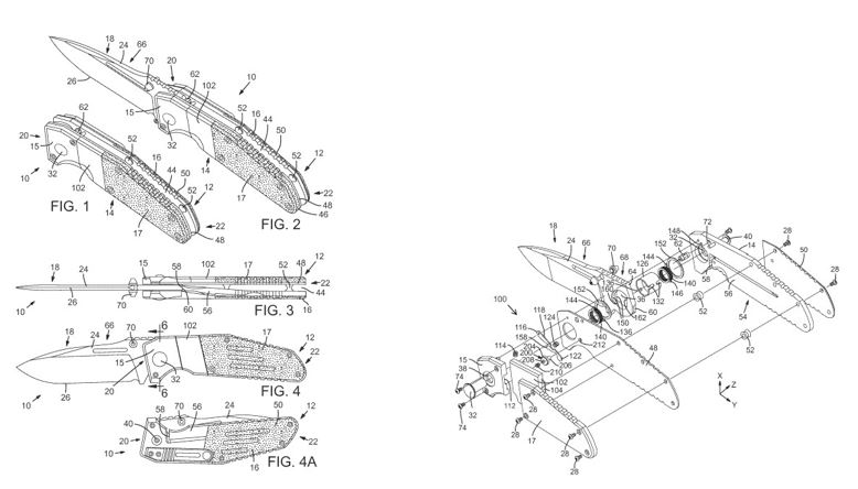 TODAY'S PATENT - FOLDING KNIFE WITH DUAL OPERATIONAL MODES