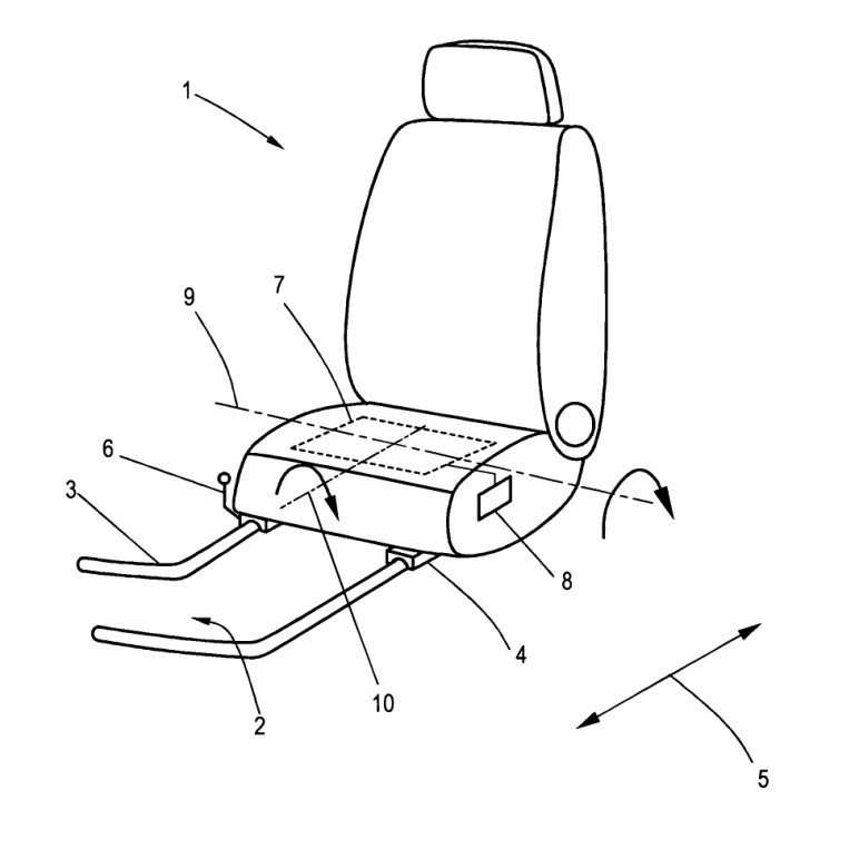 TODAY'S PATENT - VEHICLE SEAT