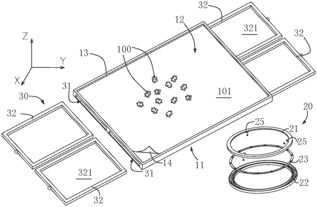 Today's Patent - Movable Puzzle Platform