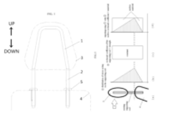 Today's Patent - Headrest Bracket and Seat Headrest