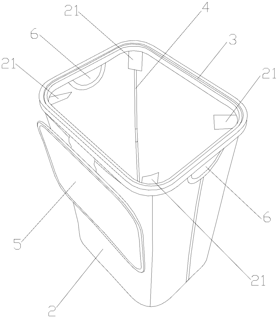 Today's Patent - Supporting and Locking Structure for Cloth Frame
