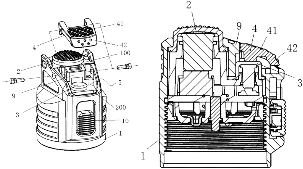 Today's Patent - Lighting Device with Low Mispress Buttons