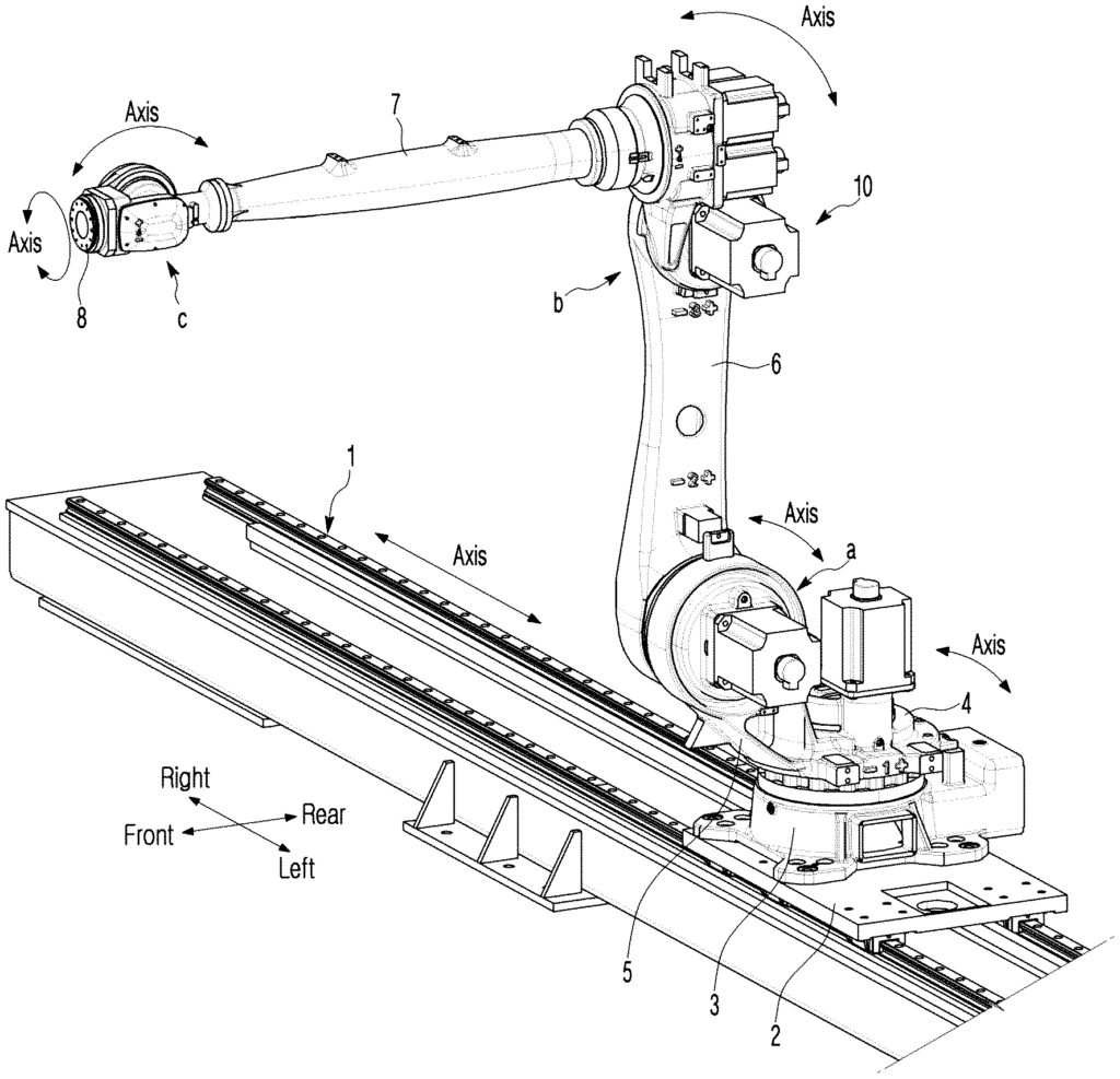 Today's Patent - 7-Axis Multi-Joint Robot Having Horizontal Movement Ability
