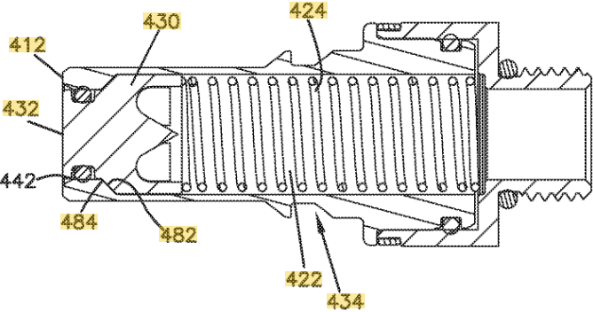 TODAY'S PATENT - LOW-SPILL COUPLING ASSEMBLY