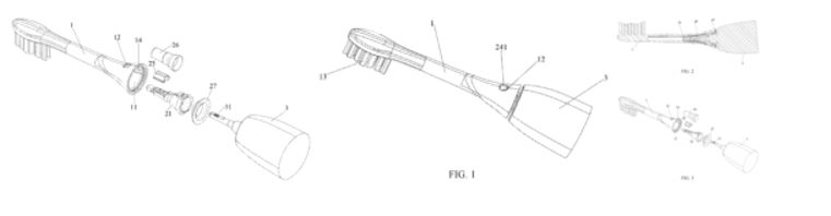 Today's Patent - Electric Toothbrush Head